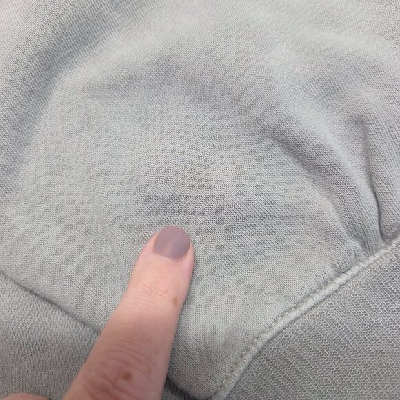 Orvis Men's Orange Gray Quarter Zip Longsleeve Pullover Sweatshirt Bundle (Flaw) - Picture 3 of 15